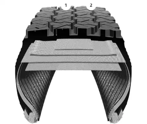 Bridgestone M704 - All Position Delivery & Pickup Tire Bridgestone M704 - All Position Delivery & Pickup Tire