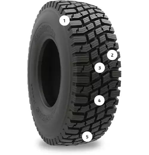 ブリジストンwinterdueler Bridgestone VSWAS - Grader Snow Removal Tires OTR Tires