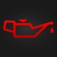 Car oil indicator dashboard light
