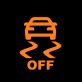 Traction control stability system off dashboard light