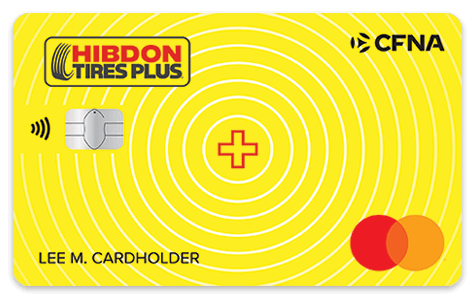 HIBDON TIRES PLUS MASTERCARD