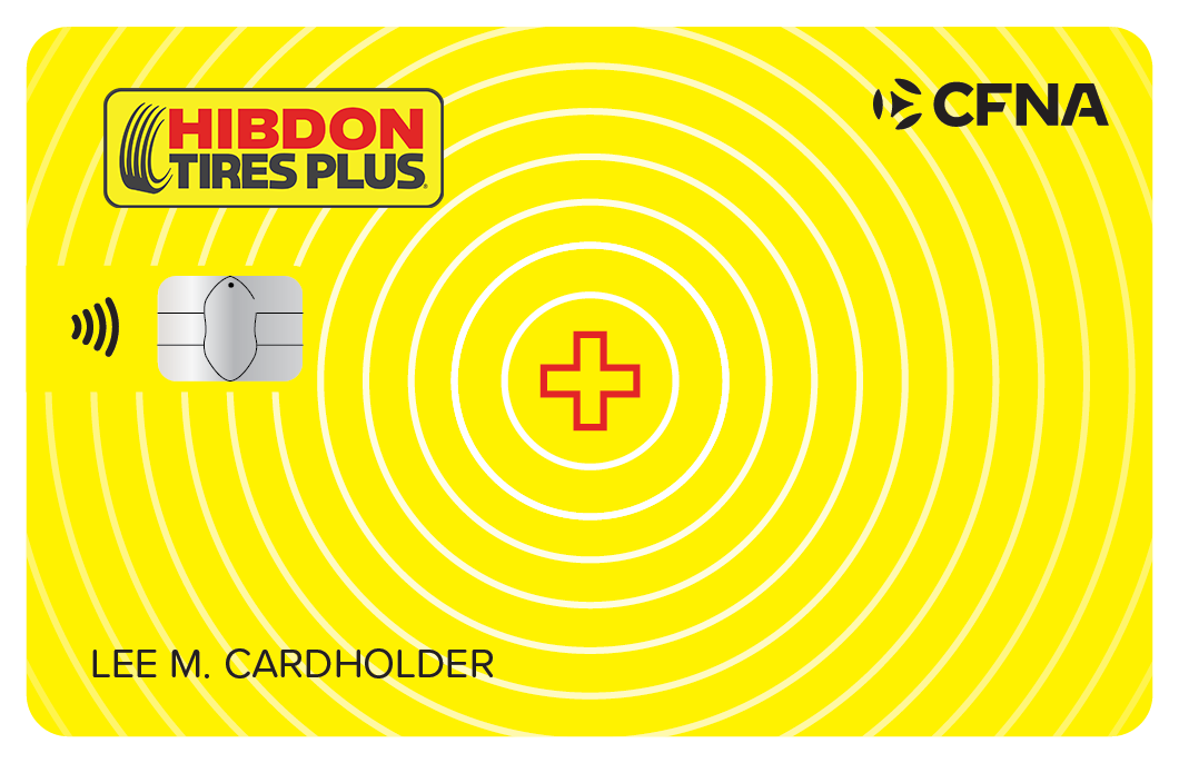 HIBDON TIRES PLUS CREDIT CARD