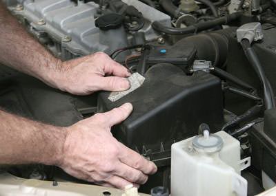 Clean and well-maintained cars keep up with scheduled maintenance