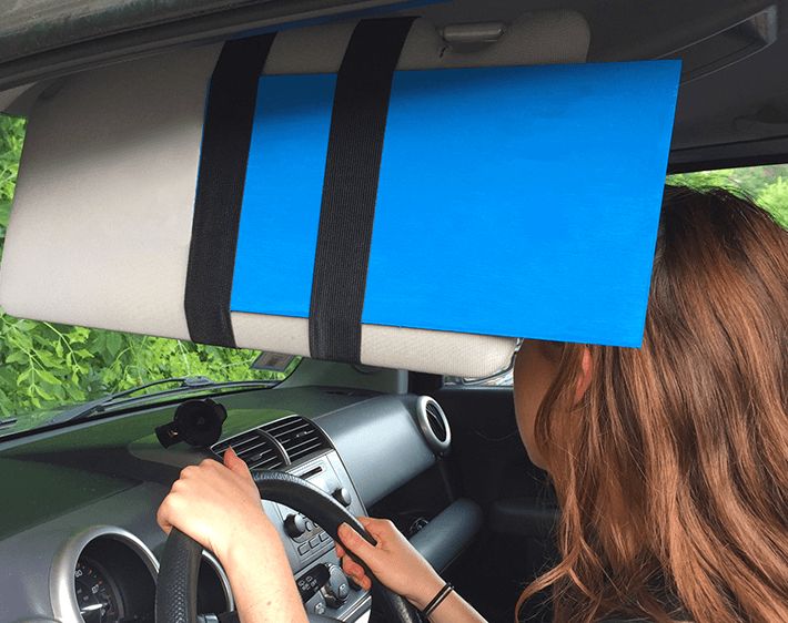 How To: Make a Car Sun Visor Extender