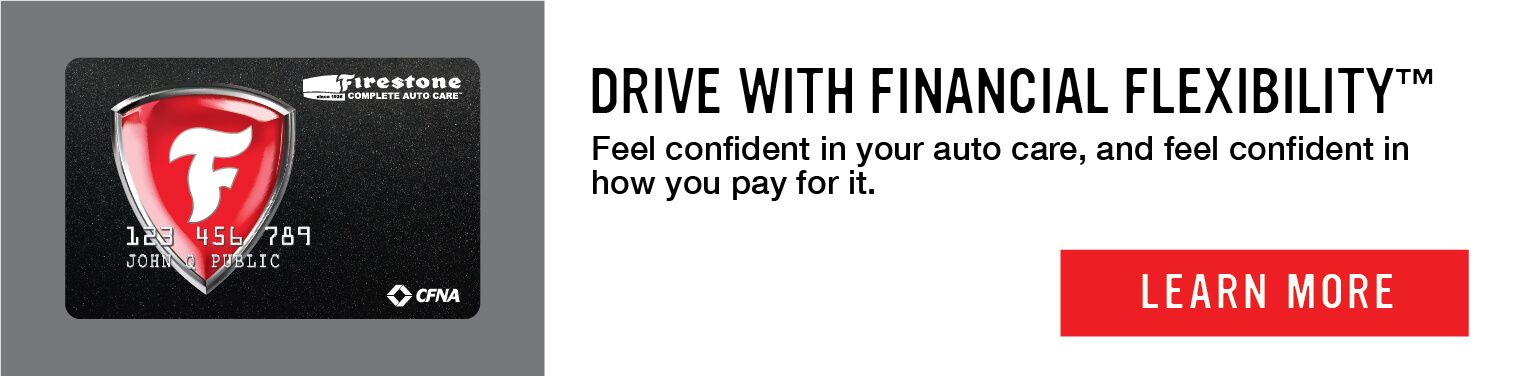 Drive with financial flexibility. Feel confident in your auto care, and feel confident in how you pay for it. Learn more.