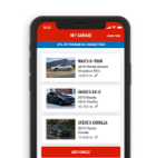 image of firestone app on a mobile phone