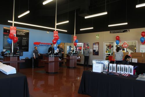 Interior view of Cross Roads, Texas Firestone Complete Auto Care store