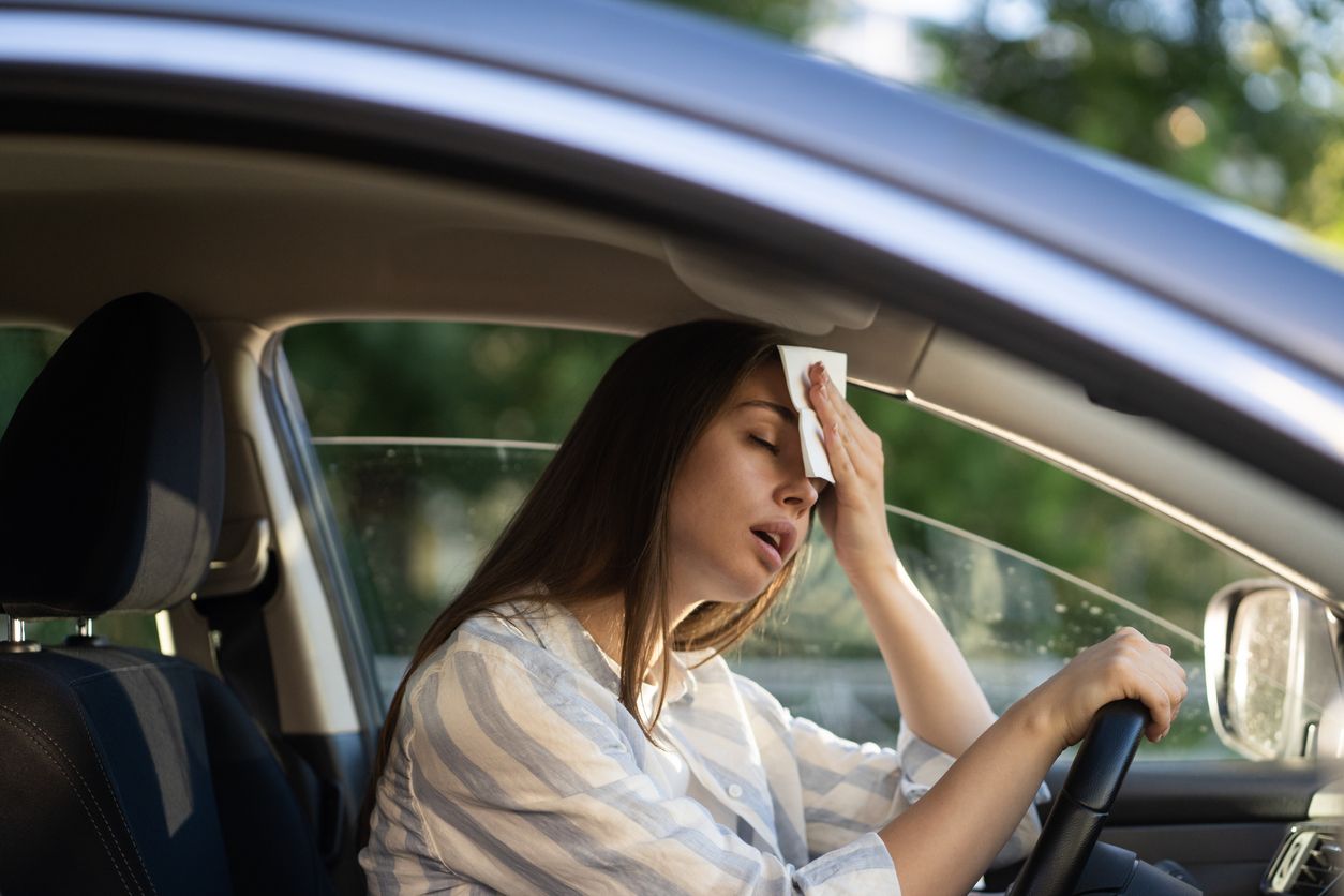 Car with broken A/C