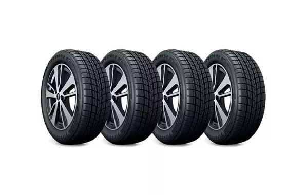 Four row tires