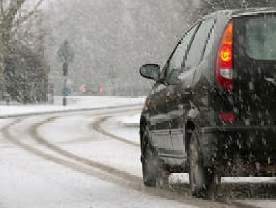 No matter what you drive, be safe while driving on snow covered roads.