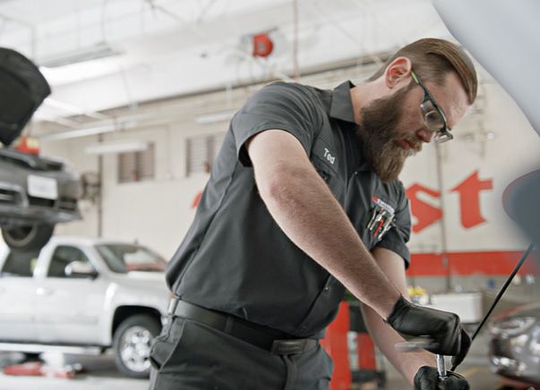 image of a technician at work