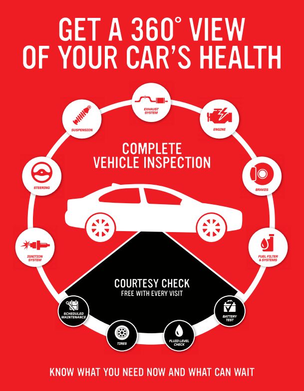 Complete Vehicle Inspection Infographic
