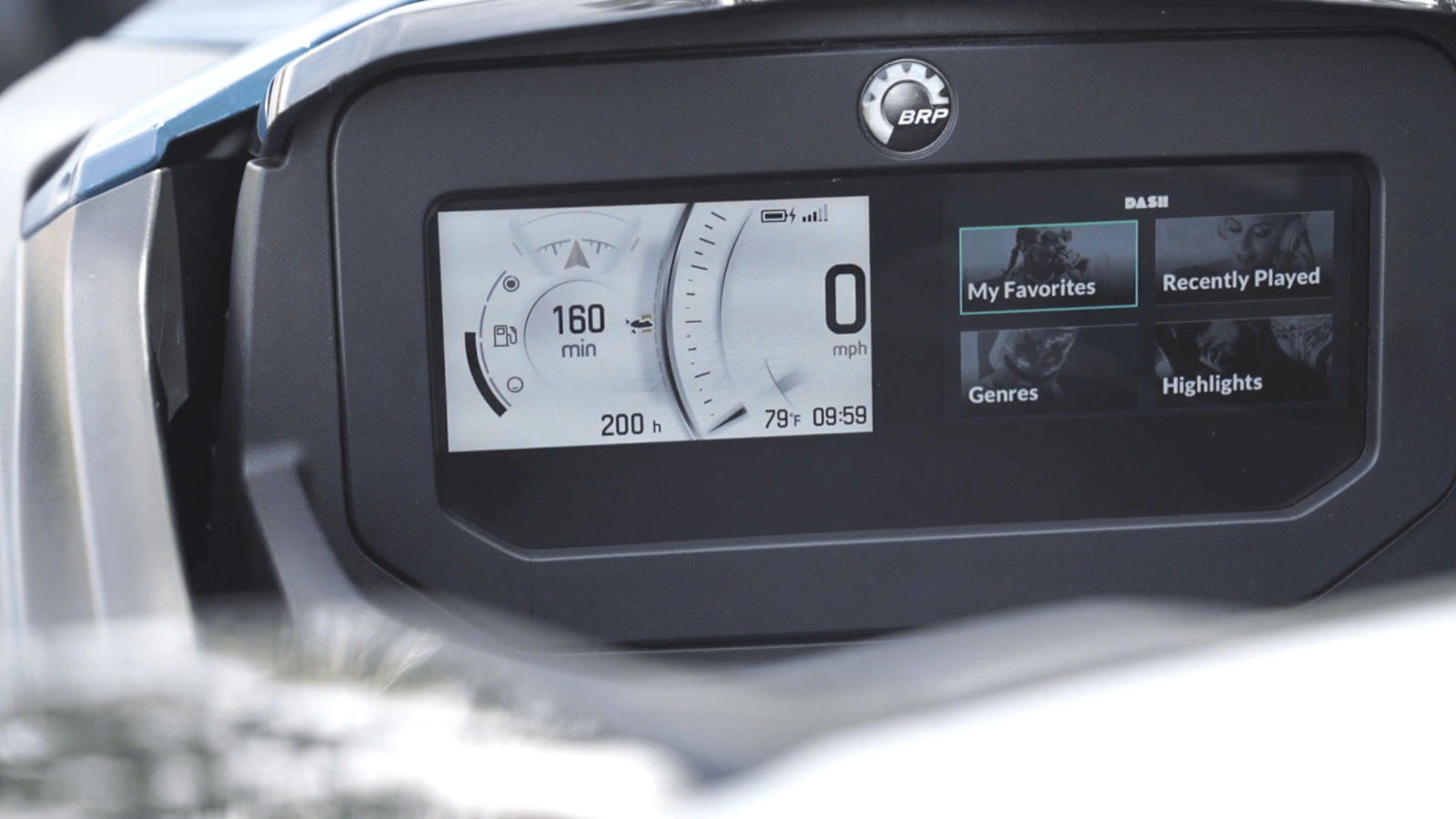 Sea-Dooディスプレイ