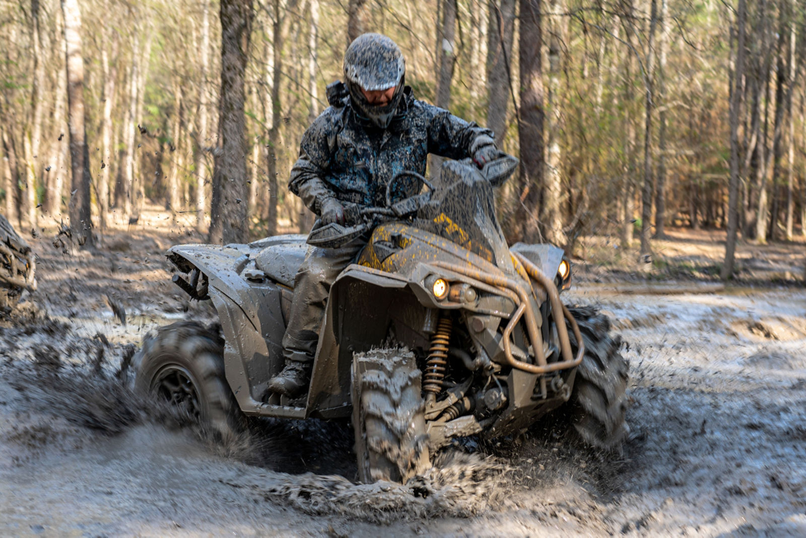 Can-Am ATV mud technology