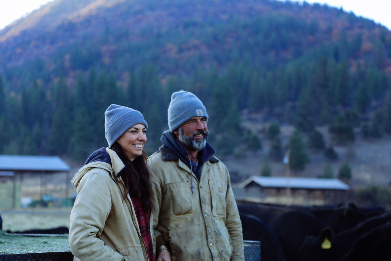 Mary Heffernan avec son mari 