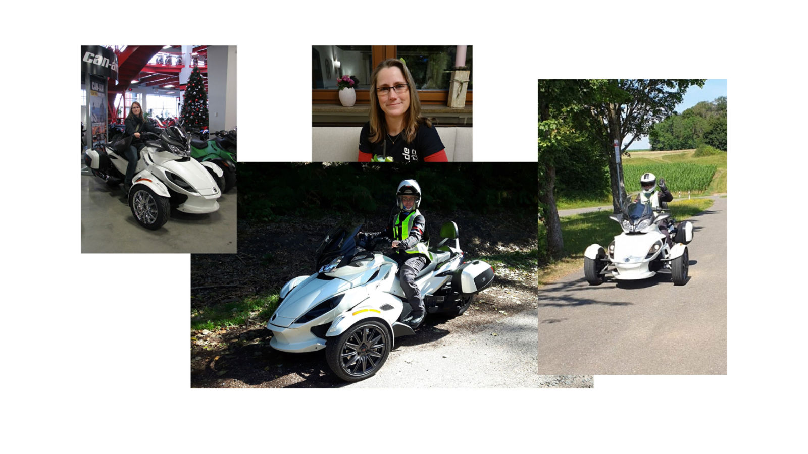 Katja und ihr Can-Am Spyder ST-LTD