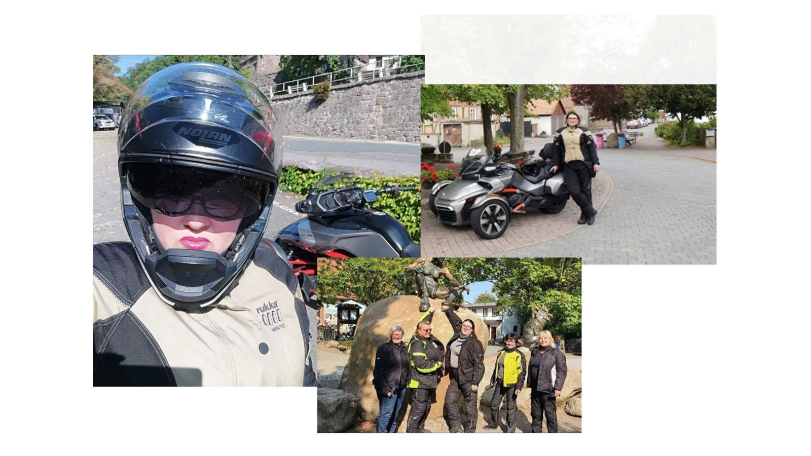 Tanja und ihr Can-Am Spyder F3-T