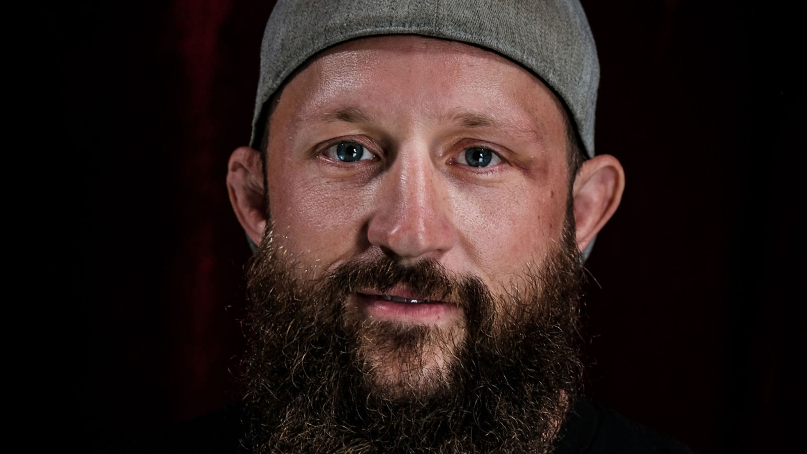 A head-shot of a Can-Am On-Road rider