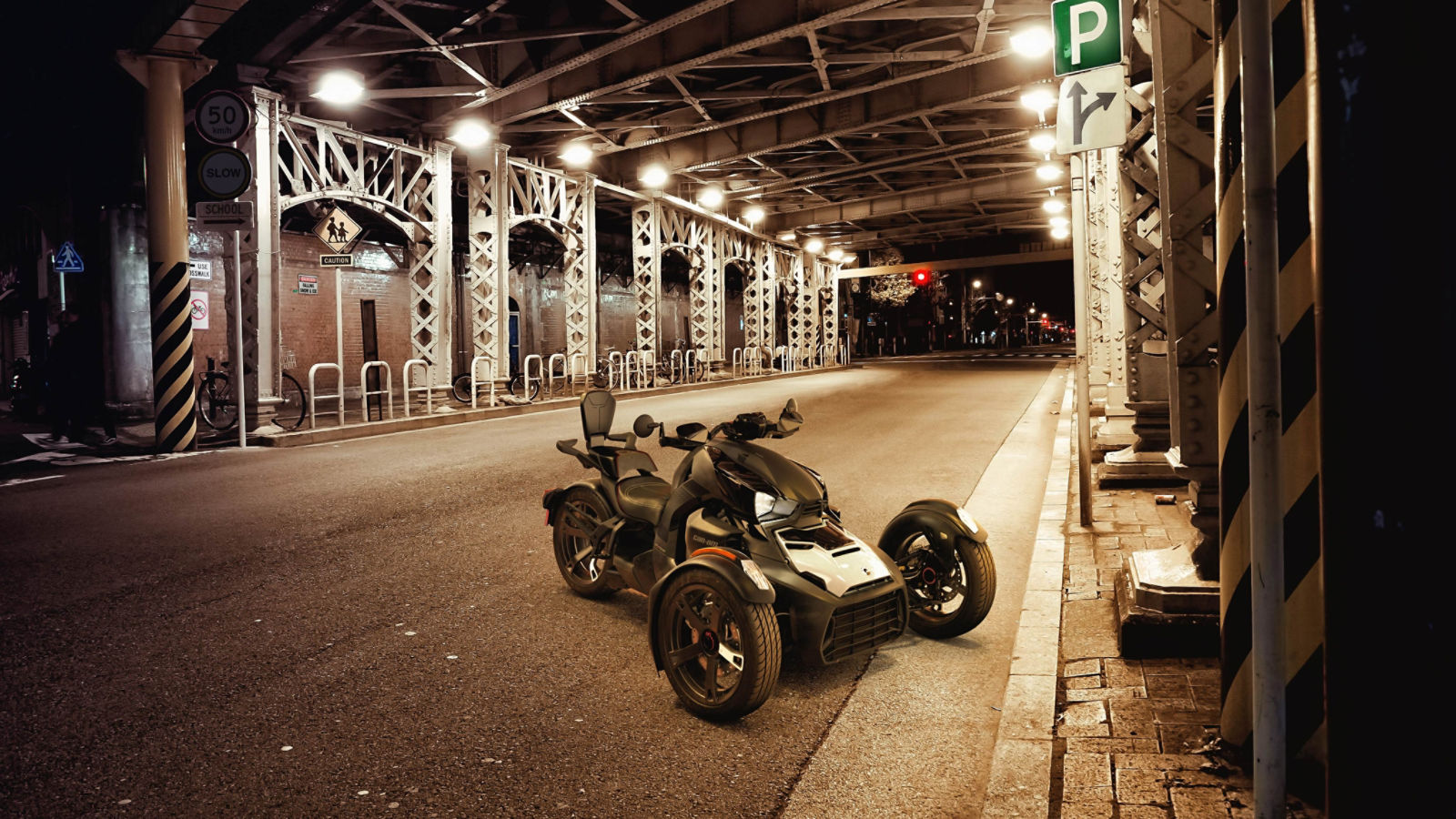 Modelo Can-Am Ryker 3D en negro