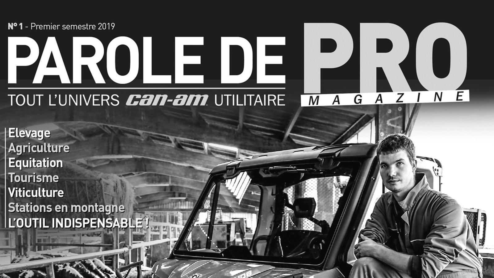 Couverture magasine 1 Parole de pro
