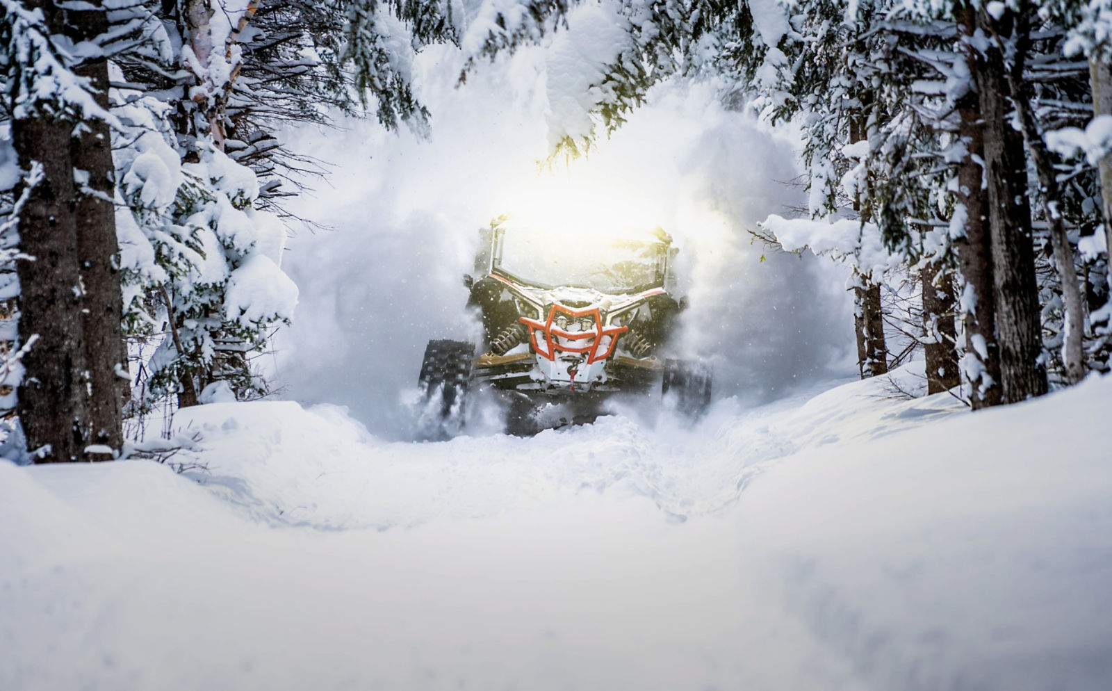 Maverick X3 en la nieve