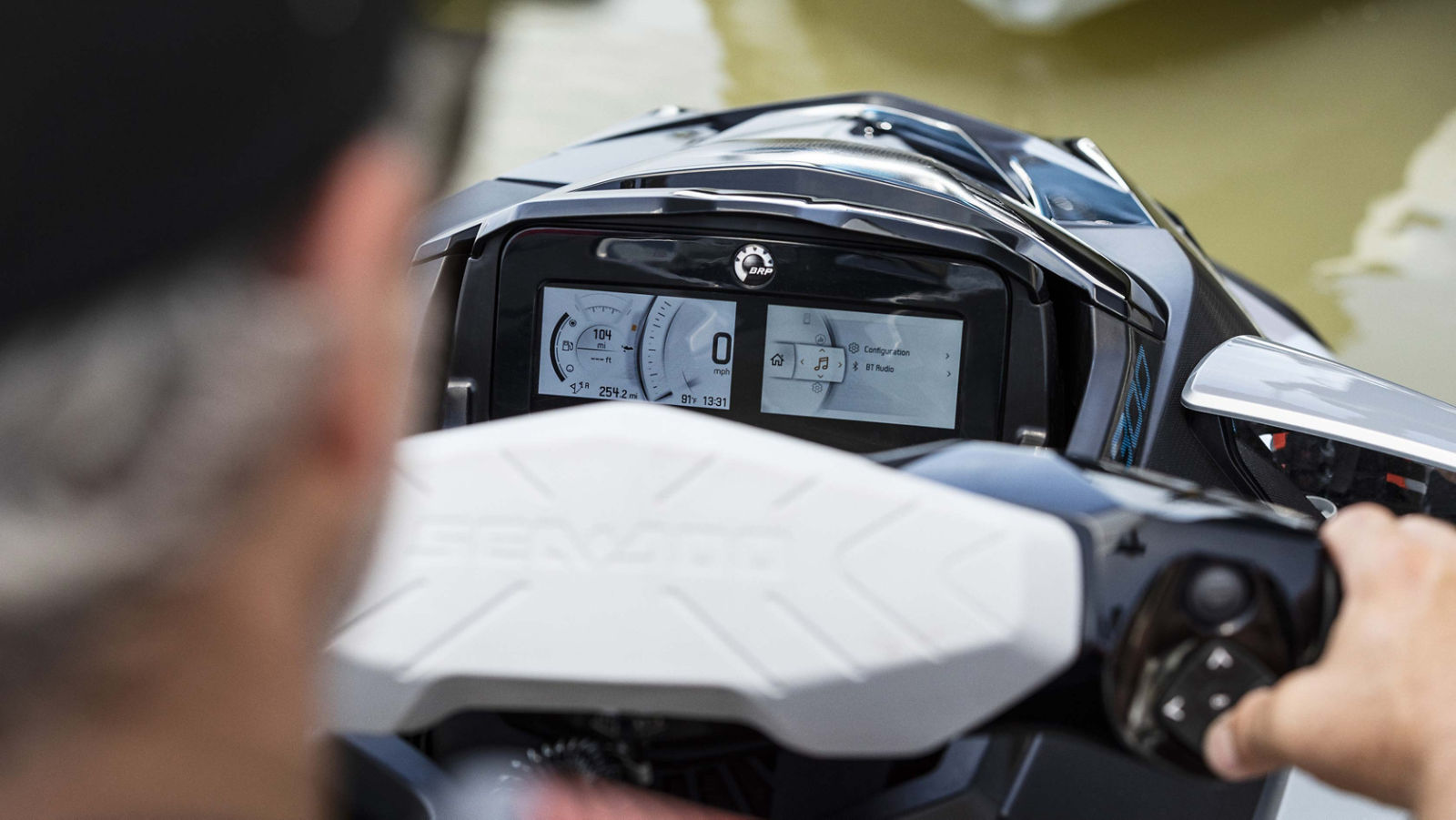 Lcd-displaytechnologie door Sea-Doo