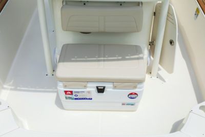 Cooler seat (included with fishing pkg)