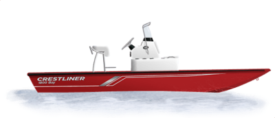 Fire Red Metallic exterior & White Crest-Liner interior