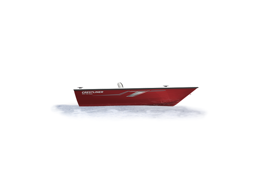 COMPLETE FIRE RED BOAT W/CLEARCOAT