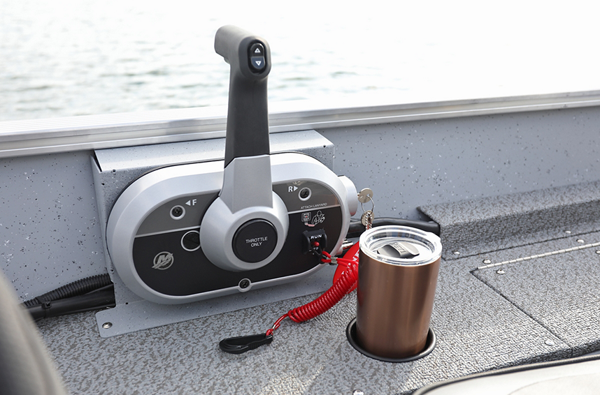 Fury SS Motor Control and Cup Holder