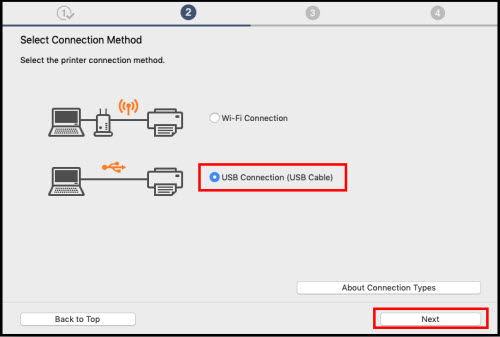 USB Setup - G3200 (Mac)