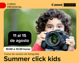 Canon summer kids-11, 12, 13, 14 y 15 de agosto del 2025 de 10:00 a 13:30 hrs.