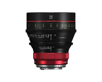 CANON シネレンズ CN-E 35mm T1.5 L F（フィート表記） Canon CN-E35mm T1.5 L F - Cine Lenses - Canon UK