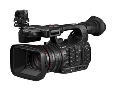 Canon XF605 4K UHD Professional Camcorder - Slant Left