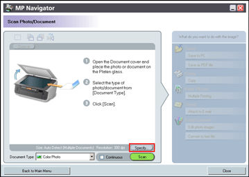 Scan Is Slow or Freezes Using MP Navigator on a PIXMA MP Series