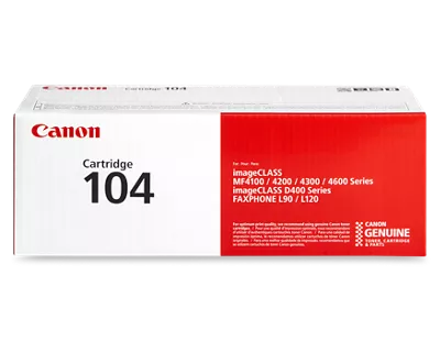 Mangle bar at straffe Shop Canon 104 Black Toner Cartridge | Canon U.S.A., Inc.