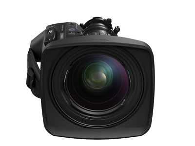 CJ20ex5B 4K UHD Portable Zoom Lens - Front Slant