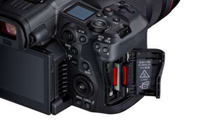 Canon EOS R5 C - Card slot