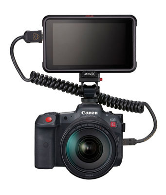 Canon EOS R5 C - Ninja Atomos V