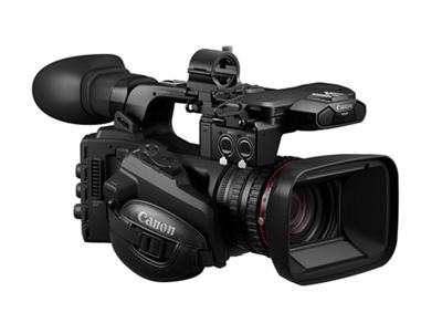 Canon XF605 4K UHD Professional Camcorder - Slant Right