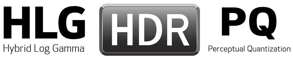 HLG, HDR and PQ Logos
