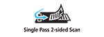 Singles Pass 2-sided scan Icon
