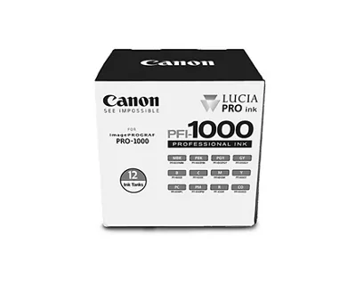 Canon PFI-1000 12色セット proー1000 限定 純正インク fkip.unmul.ac.id