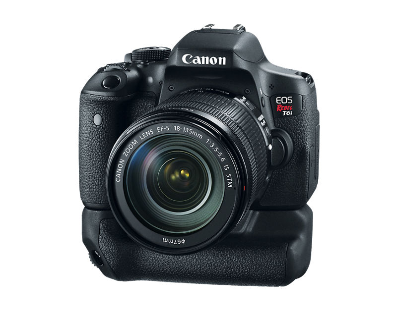 Canon Support for EOS Rebel T6i EF-S 18-135mm IS STM Lens Kit