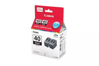 Emballage double PG-40 noir