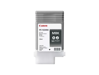 Canon Ink Tank PFI-102MBK - Pigment Matte Black Ink Tank 130ml