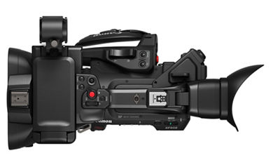 Canon XF605 4K UHD Professional Camcorder - Top