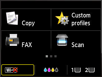 Connecting Your Printer to a Wireless LAN - Standard Setup - MAXIFY ...