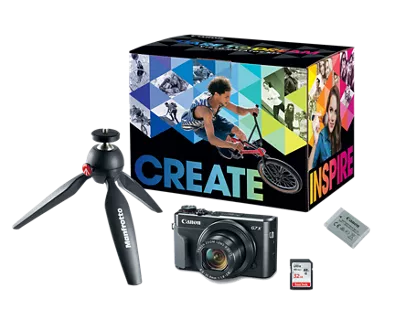 PowerShot G7 X Mark II Video Creator Camera Kit