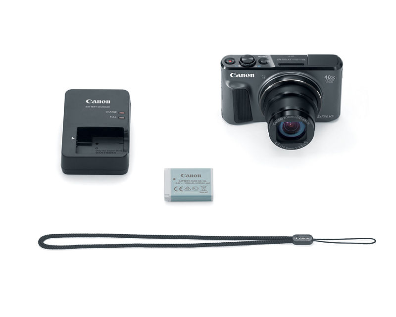 【美品】Canon PowerShot SX720 HS Wi-Fi搭載•バッテリー電池